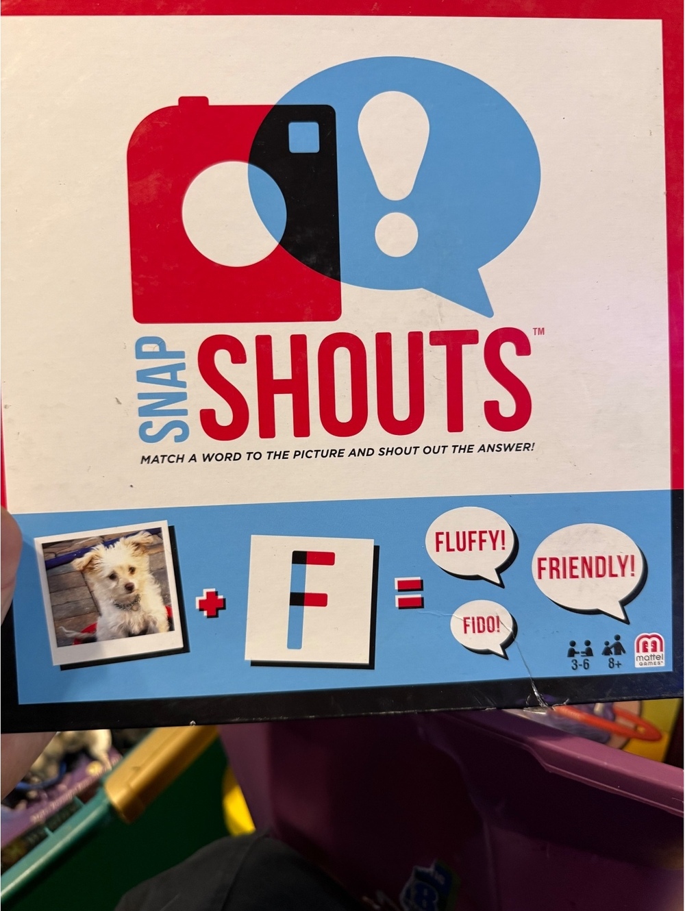 Snap Shouts Board Game